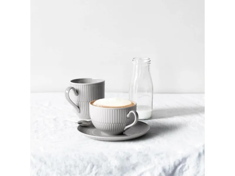 Discount Seltmann Weiden Amina Milchkaffeetasse mit Untertasse 350 ml 6er Set Seladon Grün