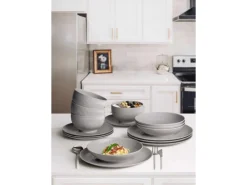 Seltmann Weiden Geschirr<Amina Starter-Set 16-teilig Silber