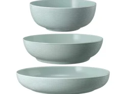 Seltmann Weiden Beat Coor Glaze Foodbowl Set 3-teilig Arktisblau< Geschirr