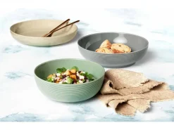 Seltmann Weiden Beat Coor Glaze Foodbowl Set 3-teilig Arktisblau< Geschirr