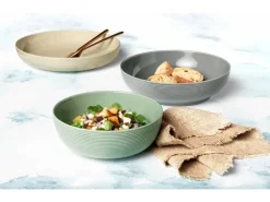 Clearance Seltmann Weiden Beat Coor Glaze Foodbowl Set 3-teilig Perlgrau