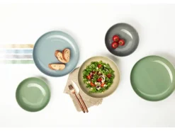 Seltmann Weiden Beat Coor Glaze Foodbowl Set 3-teilig blau< Geschirr