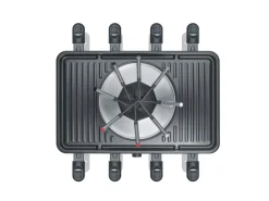 Severin Töpfe<Raclette-Fondue Kombination RG 2347 mit Grillplatte 1.400 W