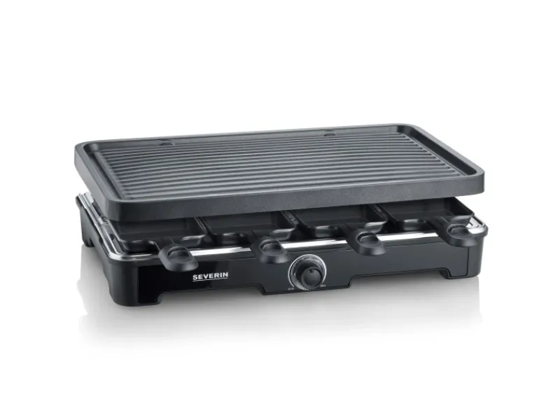 New Severin Raclette-Grill RG 9670 mit Grillplatte 1.400 W