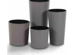 Sale Siena Garden Pflanzgefäß Eco Lens Ø 25x25,5 cm Grau
