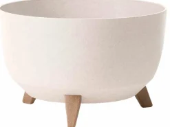 Outlet Siena Garden Pflanzgefäß Oslo Ø 40x25 cm Beige