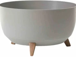 New Siena Garden Pflanzgefäß Oslo Ø 47x26,5 cm Grau