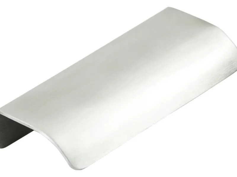 Siro Möbelgriff Edelstahl Feingeschliffen Lochabstand 64 mm