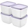 SmartStore Gefrierdose Frost 0,75 l Lavendel 4 Stück< Vorratsdosen|Vorratsbehälter