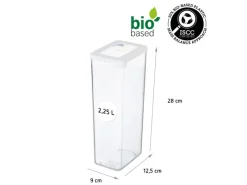 SmartStore Trockenvorratsbehälter Vision 2,25 l Transparent< Vorratsbehälter|Vorratsdosen