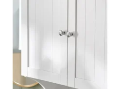 SoBuy Hängeschrank Badezimmerschrank Wandschrank Küchenschrank BZR84-W< Küchenschränke