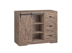 Discount SoBuy Kücheninsel Freistehend Küchenschrank Sideboard Vintagebraun KNL08-N