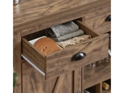 SoBuy Kücheninseln|Küchenschränke<Kücheninsel Freistehend Küchenschrank Sideboard Buffet Vintage SVW20-N