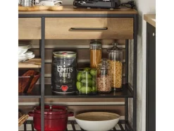 Discount SoBuy Kücheninsel Sideboard mit Schublade Kommode Küchenschrank Vintage FSB85-PF