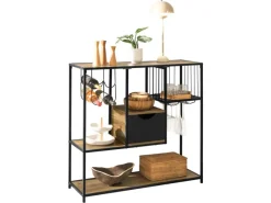 Sale SoBuy Küchenregal Standregal Mikrowellenregal Küchenschrank Sideboard FSB56-F