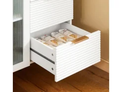 SoBuy Kücheninseln|Küchenschränke<Küchenschrank Kücheninsel Kommode Sideboard Bartisch Buffet FSB86-W