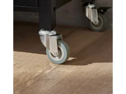 Best SoBuy Küchenwagen Servierwagen Küchenschrank Getränkewagen fürs Büro FKW22-SCH
