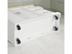 SoBuy Servierwagen|Töpfe<Küchenwagen Servierwagen mit erweiterbarer Arbeitsfläche FKW41-WN