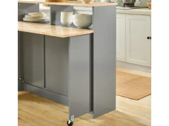 Discount SoBuy Sideboard Kücheninsel mit Arbeitsfläche Küchenschrank Kommode FSB36-HG
