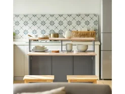 Discount SoBuy Sideboard Kücheninsel mit Arbeitsfläche Küchenschrank Kommode FSB36-HG