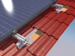 Solar Dachhaken Base für Pfannendach< Pfannen