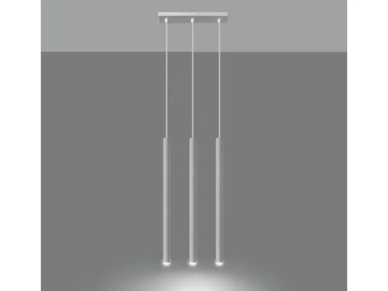 Sollux Kücheninseln<Lighting Hängeleuchte Pastelo 3 Weiß