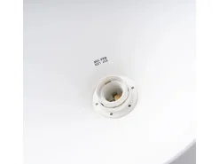 New Sollux Lighting Pendelleuchte Zuma Weiß
