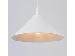 New Sollux Lighting Pendelleuchte Zuma Weiß