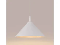 New Sollux Lighting Pendelleuchte Zuma Weiß