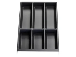 SOTECH Besteckkästen<Besteckeinsatz SEPARADO Individual Genarbt 300 x 474 x 51 mm Schubladeneinsatz Ab 40cm Schrankbreite