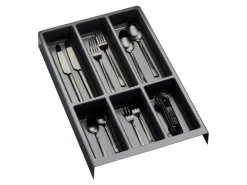 SOTECH Besteckkästen<Besteckeinsatz SEPARADO Individual Genarbt 300 x 474 x 51 mm Schubladeneinsatz Ab 40cm Schrankbreite