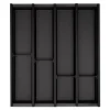 SOTECH Besteckkästen<Cuisio Besteckeinsatz 500 mm Höhe 55 mm Transluzent Anthrazit Für Blum Legrabox 473 mm