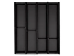 SOTECH Besteckkästen<Cuisio Besteckeinsatz 500 mm Höhe 55 mm Transluzent Anthrazit Für Blum Legrabox 473 mm