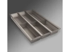 SOTECH Besteckkästen<Cuisio Besteckeinsatz 400 mm Höhe 55 mm Transluzent Graphitgrau