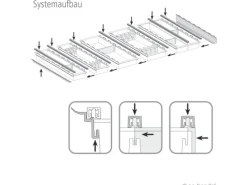 New SOTECH Cuisio Besteckeinsatz 300 mm Höhe 55 mm Transluzent Weiß