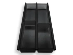 SOTECH Cuisio Besteckeinsatz 300 mm Höhe 55 mm Transluzent Anthrazit Für Blum Legrabox 473 mm< Besteckkästen
