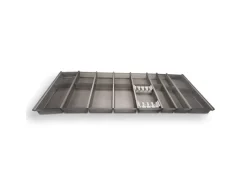 SOTECH Besteckkästen<Cuisio Besteckeinsatz 1200 mm Höhe 55 mm Transluzent Graphitgrau mit Messerblock
