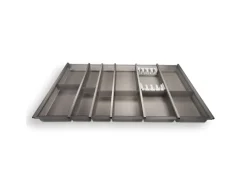 Sale SOTECH Cuisio Besteckeinsatz 900 mm Höhe 55 mm Transluzent Graphitgrau mit Messerblock
