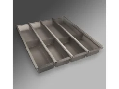 Online SOTECH Cuisio Besteckeinsatz 500 mm Höhe 55 mm Transluzent Graphitgrau