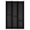 Discount SOTECH Cuisio Besteckeinsatz 400 mm Höhe 55 mm Transluzent Anthrazit Für Blum Legrabox 473 mm
