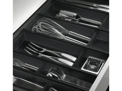 Discount SOTECH Cuisio Besteckeinsatz 400 mm Höhe 55 mm Transluzent Anthrazit Für Blum Legrabox 473 mm