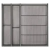 SOTECH Cuisio Gewürzeinsatz Höhe 55 mm Transluzent Graphitgrau Für Blum Legrabox 473 mm mit Korpusbreite 600 mm< Besteckkästen