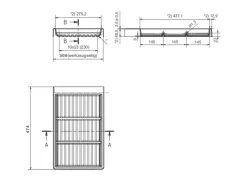 SOTECH Besteckkästen<Gewürzgläsereinsatz SEPARADO 300 x 474 x 51 mm Ab 40er Korpusbreite