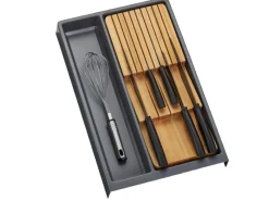 SOTECH Besteckkästen<Mehrzweckeinsatz SEPARADO Individual Genarbt 300x474x51mm Schubladeneinsatz inkl. Messereinsatz