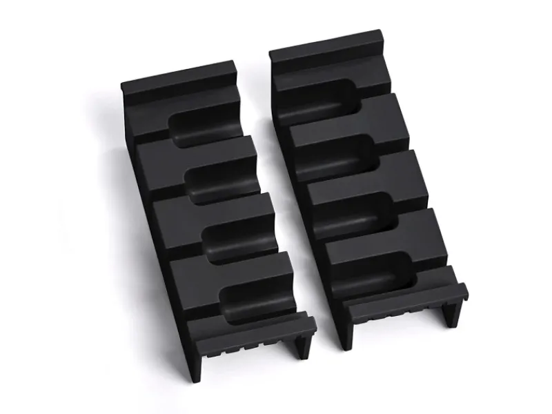SOTECH Besteckkästen<Messereinsatz Für 150er Cuisio Schubladeneinsatz Anthrazit 143 x 44 x 53 mm Für 4 Messer