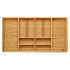 SOTECH Besteckkästen<ORGA-BOX 3 Bambus Besteckeinsatz Für 90er Schublade 473x797x56 mm mit 10 Fächer Für Nobilia Küchen Ab August 2012