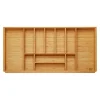 SOTECH ORGA-BOX 3 Bambus Besteckeinsatz Für 100er Schublade 473x897x56 mm 11 Fächer Für Nobilia Küchen Ab August 2012< Besteckkästen