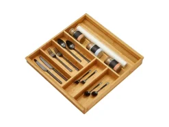 SOTECH Besteckkästen<Orga-Box-1 Bambus Besteckeinsatz 6 Fächer Für Blum Tandembox Antaro Schubladen 519x473x56 mm im 60er Schrank