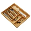 Outlet SOTECH Orga-Box-1 Bambus Besteckeinsatz 6 Fächer Für Blum Tandembox Antaro Schubladen 419 x 473 x 56 mm Besteckkasten