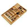 SOTECH Besteckkästen<Orga-Box-1 Bambus Besteckeinsatz 10 Fächer Für Blum Tandembox Antaro Schubladen 819x473x56 mm im 90er Schrank